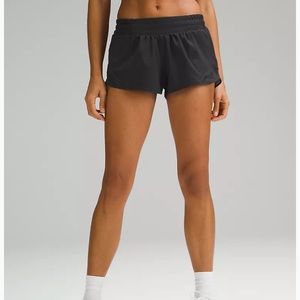 SOLD Lululemon Black 2.5 shorts lined